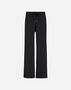 Herno TROUSERS IN RIBBED WOOL CASHMERE Black PT0001DNW702559300
