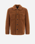 Herno SHIRT IN NEW ECO FUR Camel GI000432U126592157