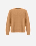 Herno SWEATER IN 100% WOOL Camel MG000192U701002157