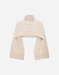 Herno 100% WOOL PONCHO Chantilly ML000058D701001985