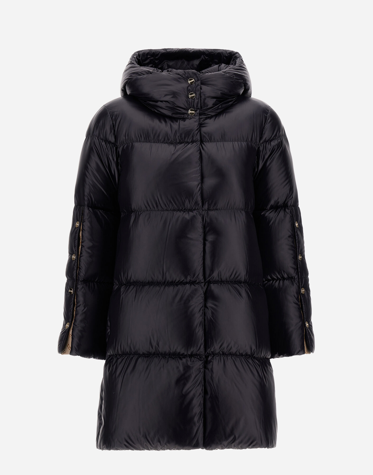 A-LINE JACKET IN NYLON ULTRALIGHT in Black for Women | Herno®