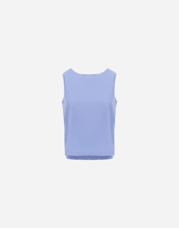 Herno TOP IN SUPERFINE COTTON STRETCH Light Blue JG000327D520039128