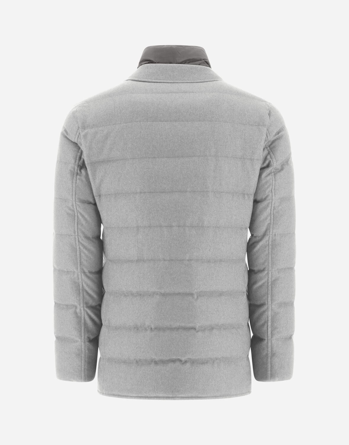 Herno カシミヤ シルク ブレザー In Light Grey