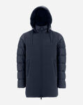 Herno PARKA IN NYLON CHAMONIX AND NEW DIAGONAL SCUBA Navy Blue PI001090U120049200