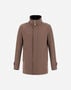 Herno CARCOAT IN PUREÂ CASHMERE Dark Taupe GC000098U381262700