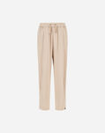 Herno RESORT TROUSERS IN ENVERS SATIN Chantilly PT00038DR127271985