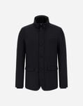 Herno BLAZER WITH BIB IN 2-LAYER WINDSTOPPER Black PI001243U128409300