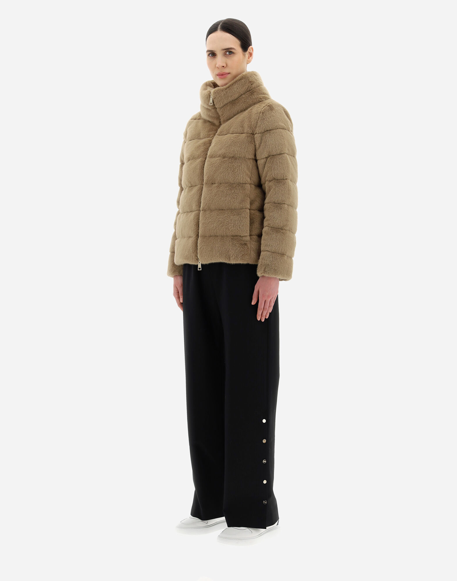 Herno faux fur jacket discount