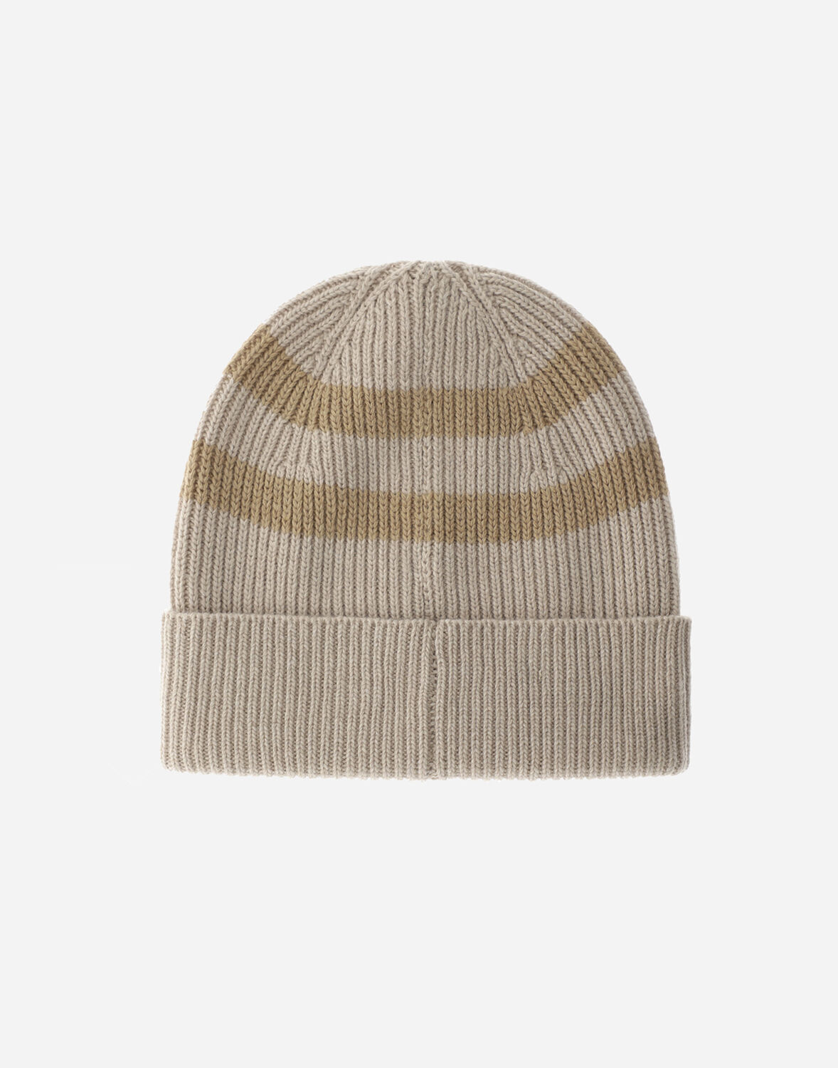 Herno Beanie In Stripes Knit Kit In Chantilly