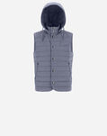 Herno CASHMERE SILK WAISTCOAT Dust PI0623U380879008