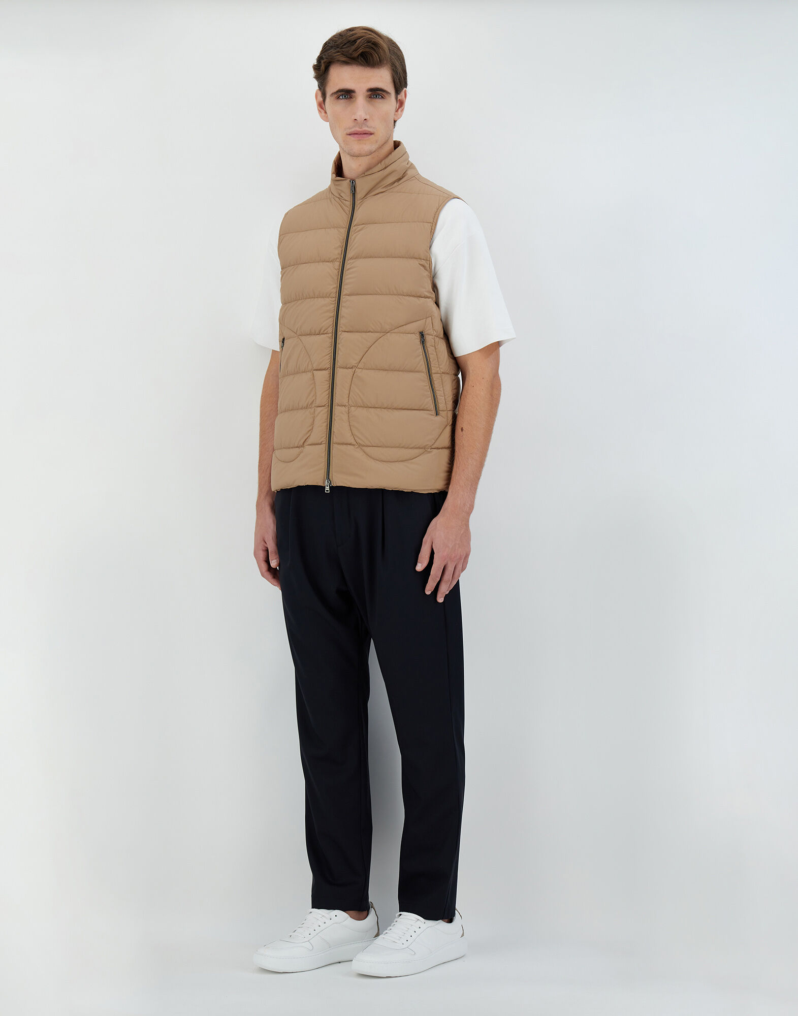 IL GILET in Camel for Men Herno
