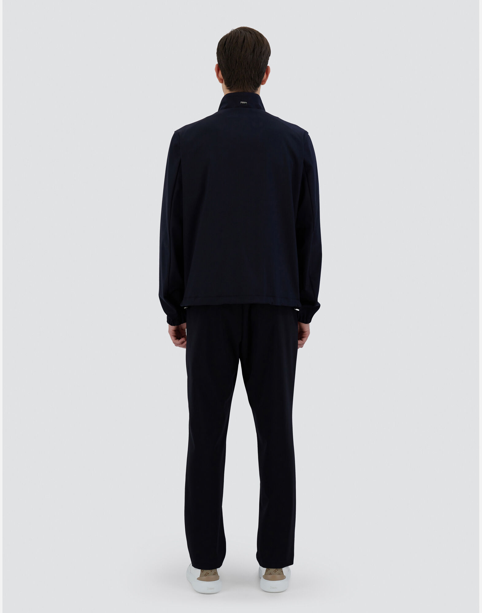 Fluid mens parka jacket navy shop