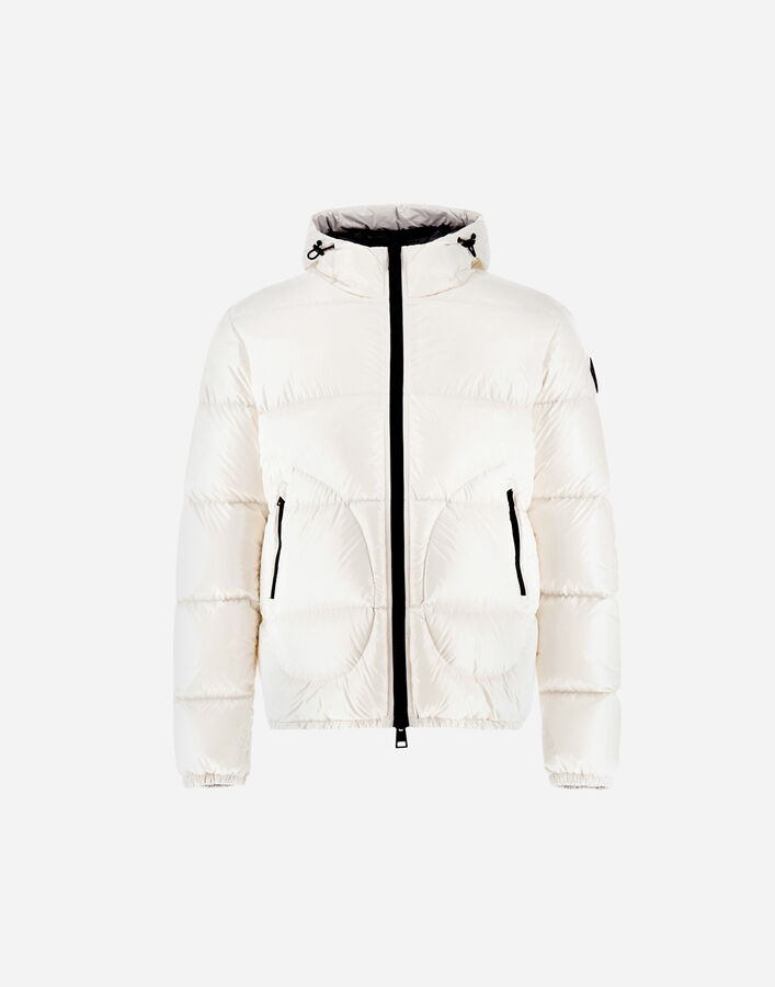 Herno BOMBER JACKET IN GLOSS White PI001133U12220Z1000