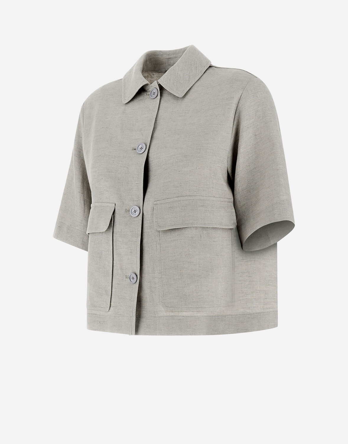 Herno ニュー リノ ルレックス Resort シャツ In Light Grey