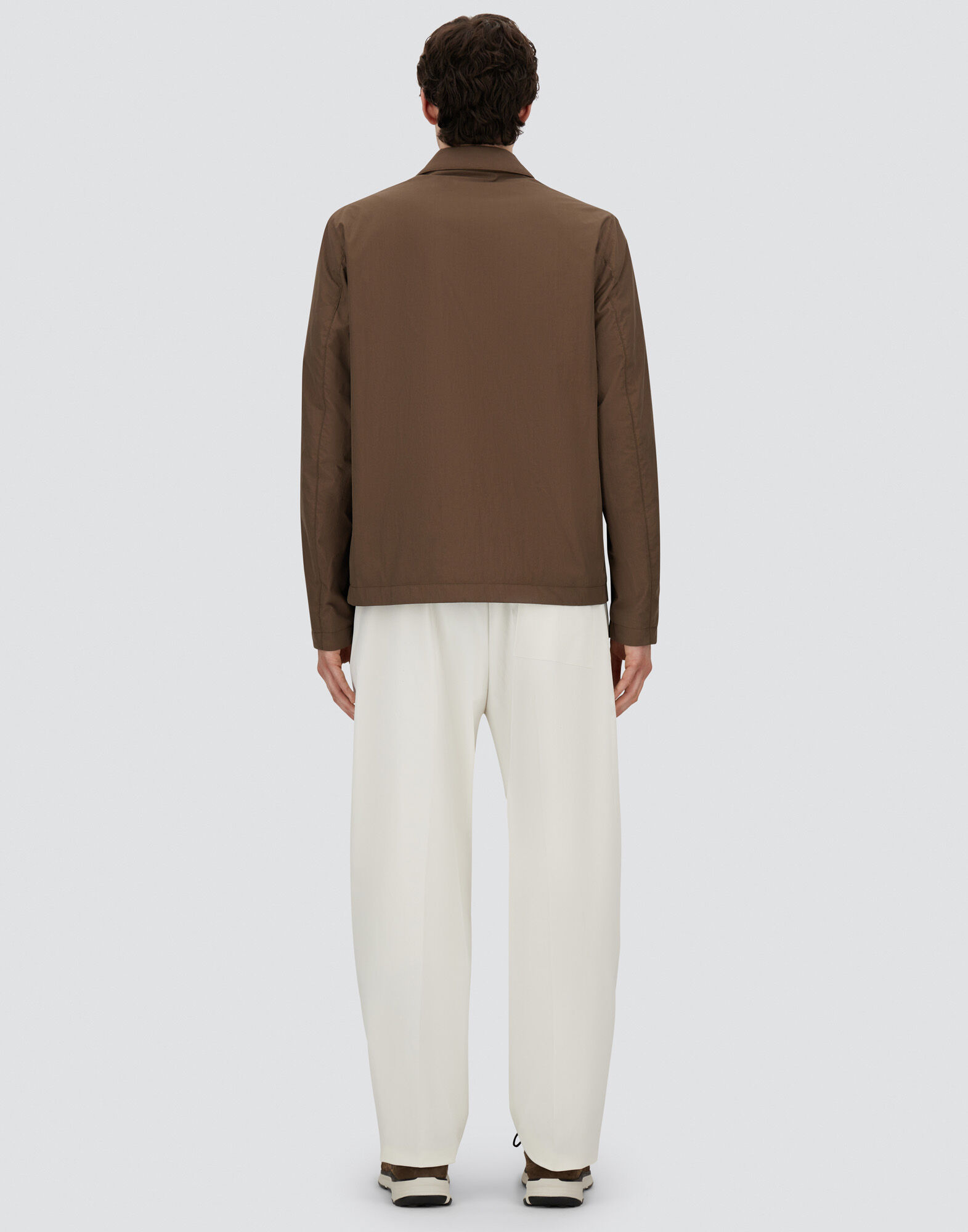 メンズ クリンクルナイロン シャケット ミリタリー | Herno® (ヘルノ)