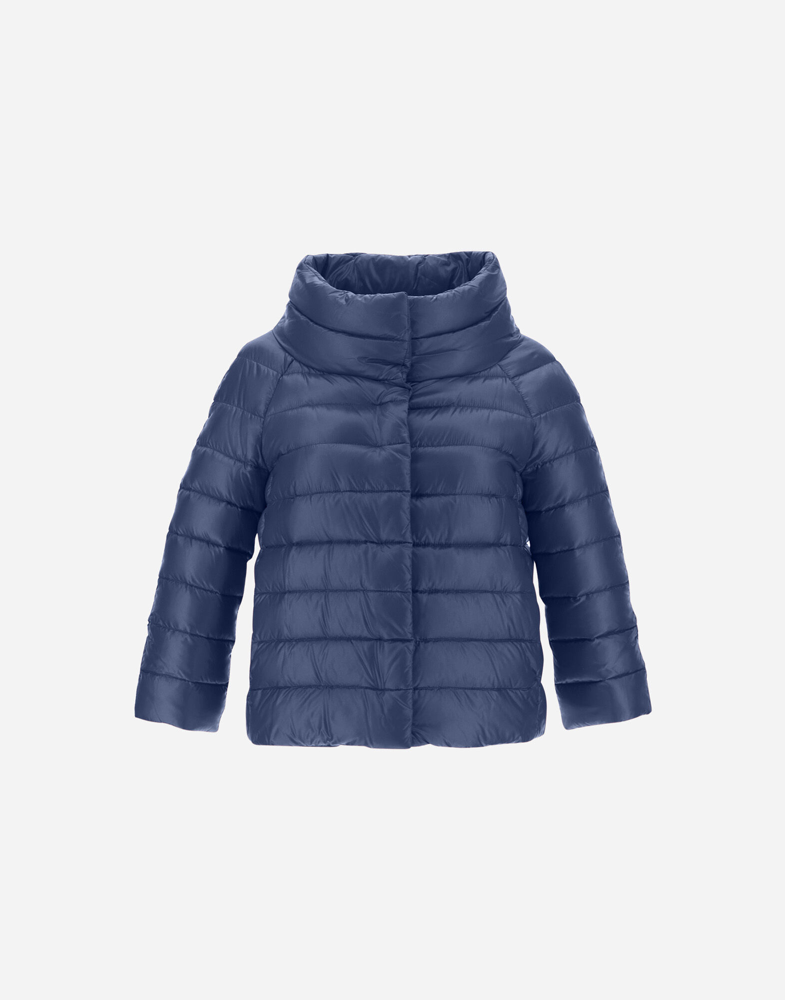 ダウンジャケット・コート HERNO PI0046DIC 12017Z 9200 CAPE SOFIA BLU NAVY SOFIA in Black for Women | Herno®