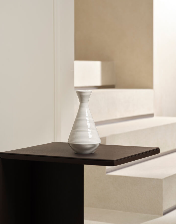 Herno HERNO HABITA CANDLE HOLDER - MEDIUM Natural HOLIDAYCANDLEMCERAMICA011100