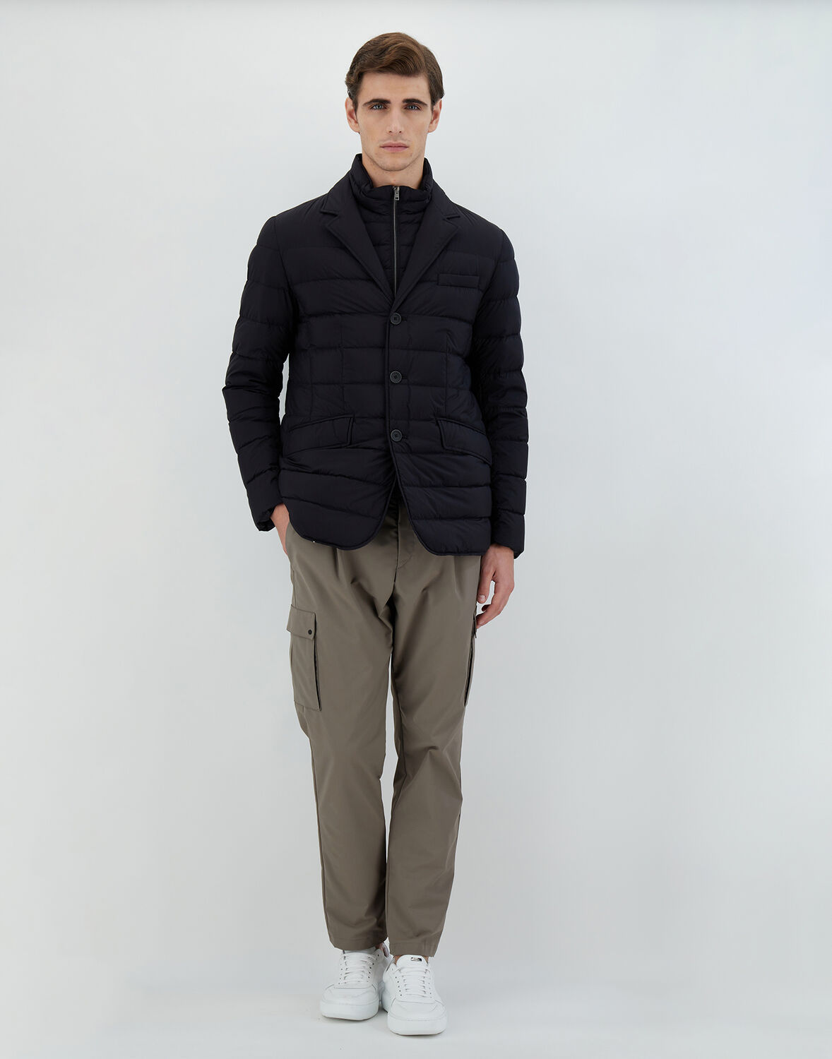 Herno La Giacca Down Jacket In Black