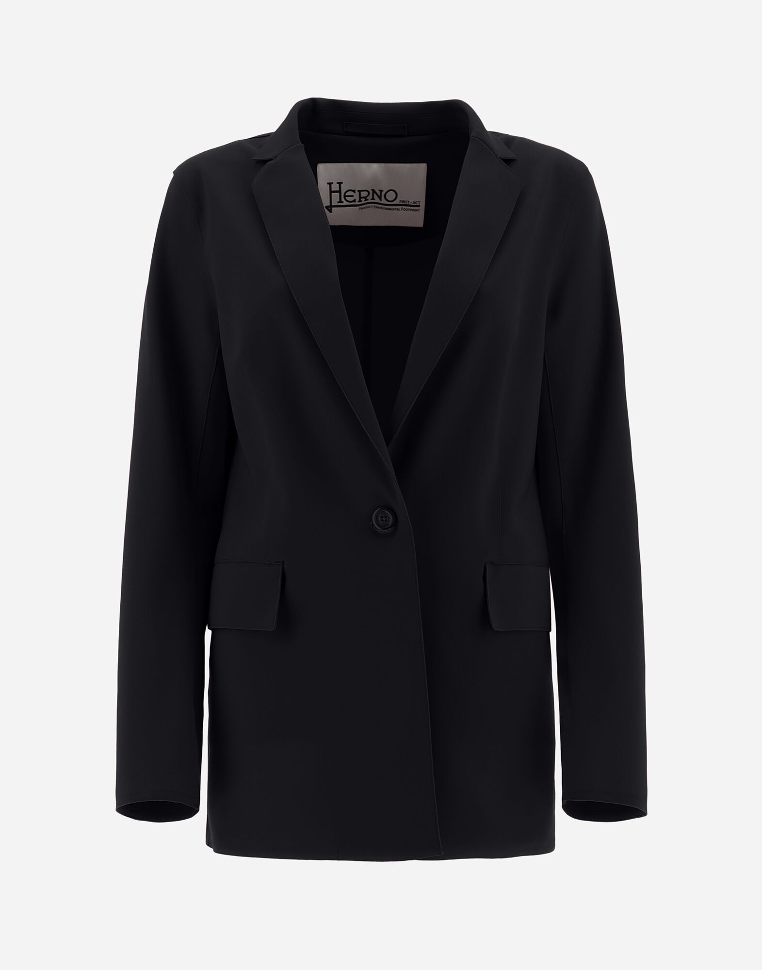 FIRST-ACT COAT in Black for Women | Herno®