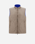 REVERSIBLE TWO-TONE WAISTCOAT IN NYLON ULTRALIGHT Herno product thumbnail image view 3
