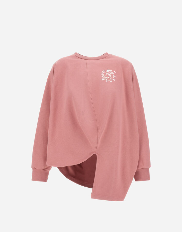 Herno GOTS COTTON GLOBE SWEATSHIRT Salmon JG000008X500834310