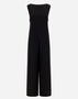 Herno JUMPSUIT IN VISCOSE EFFECT AND NEW TECHNO TAFFETA Black TT000007D126079300
