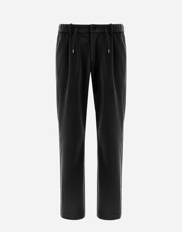 メンズ リネンベルベット パンツ グレー | Herno® (ヘルノ)