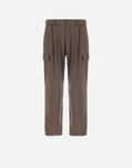 Herno RESORT CARGO TROUSERS IN NYLON COMFORT STRETCH Dark Taupe PT00035UR12742S2700