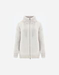 Herno RESORT COZY WOOL BOMBER Ice MC00012DR701151310