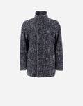 Herno LUXURY WOOL BLEND PEACOAT Navy Blue PE000041U382249200