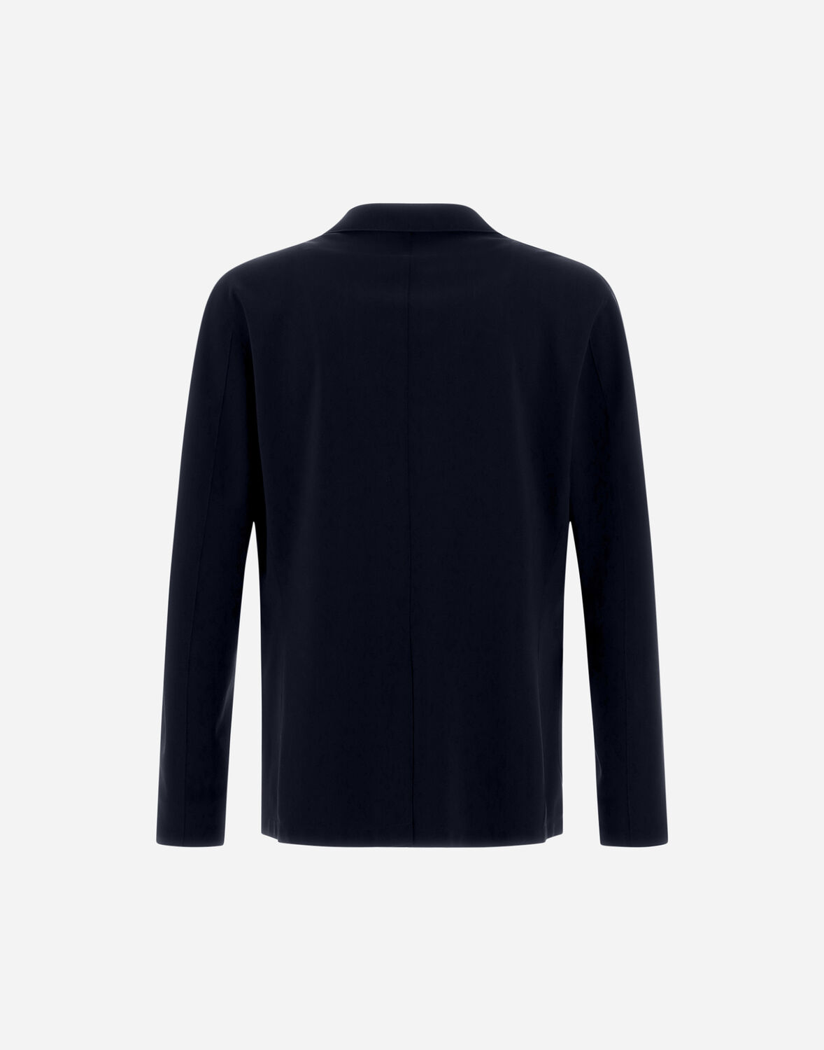 Herno Single-breasted Tailored Blazer In Navy Blue