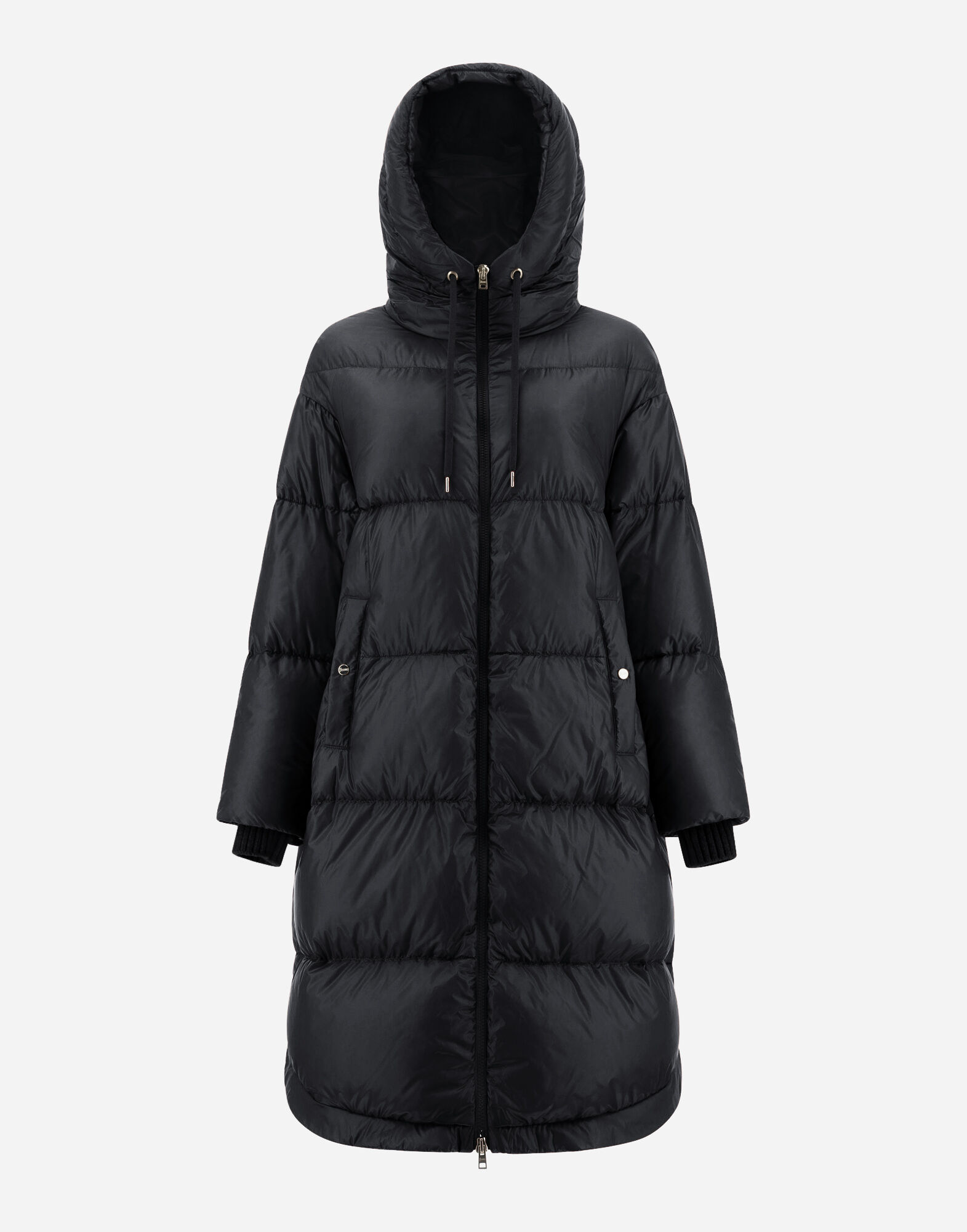 Piumini Neri Donna Piumini Eleganti Herno
