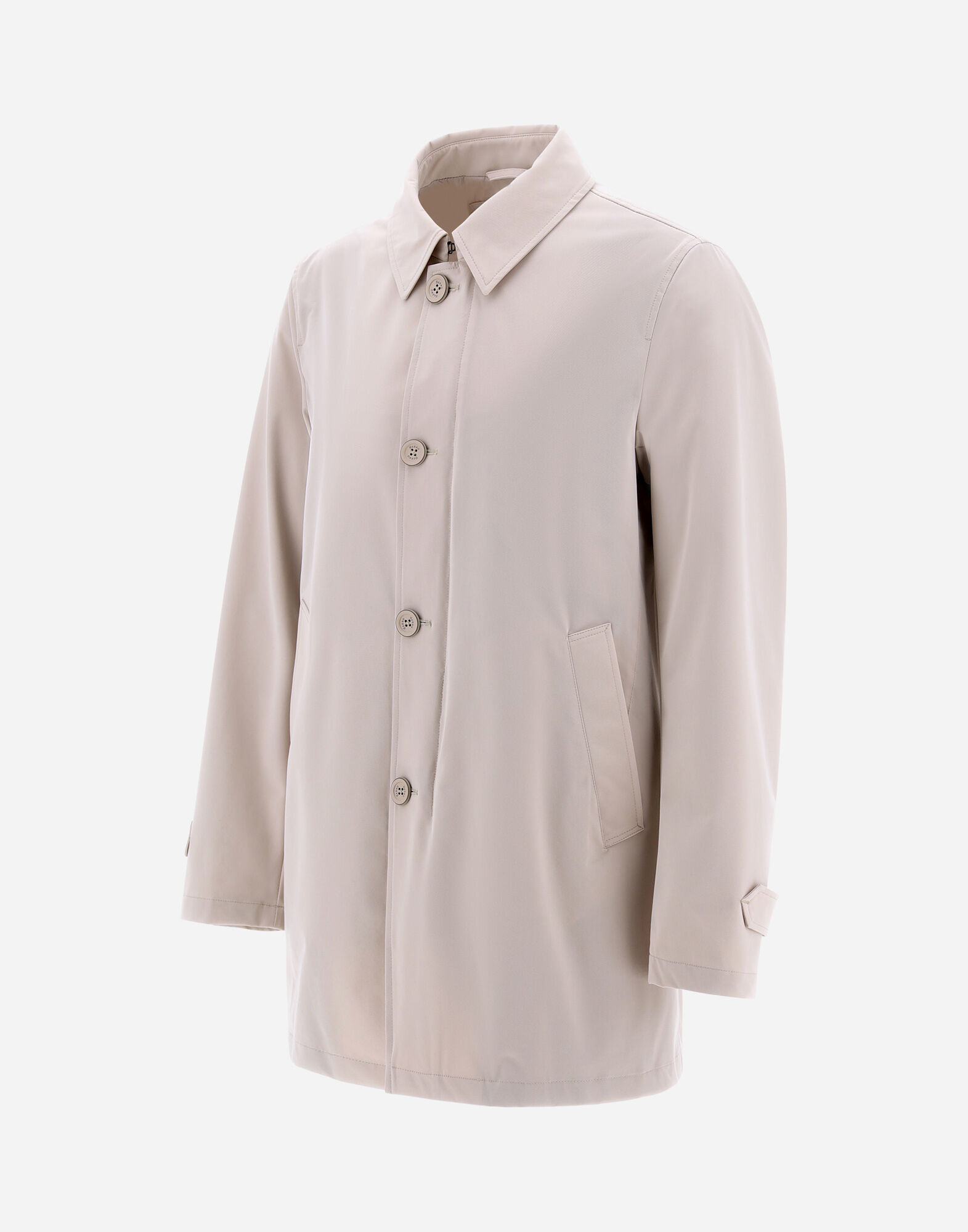 CITY LIFE RAINCOAT in Grey Pearl for Men Herno