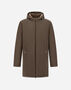 Herno RESORT PARKA IN TRAVEL NYLON PONENTE Dark Taupe PA00030UR12387SZ2700