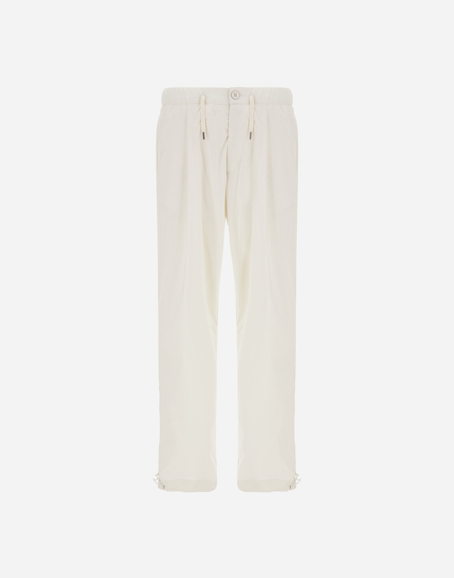 RESORT TROUSERS IN LIGHT NYLON STRETCH in White for Men | Herno®