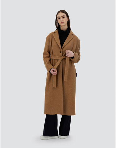 レディース ウォーム・トップクロス コート キャメル | Herno® (ヘルノ)