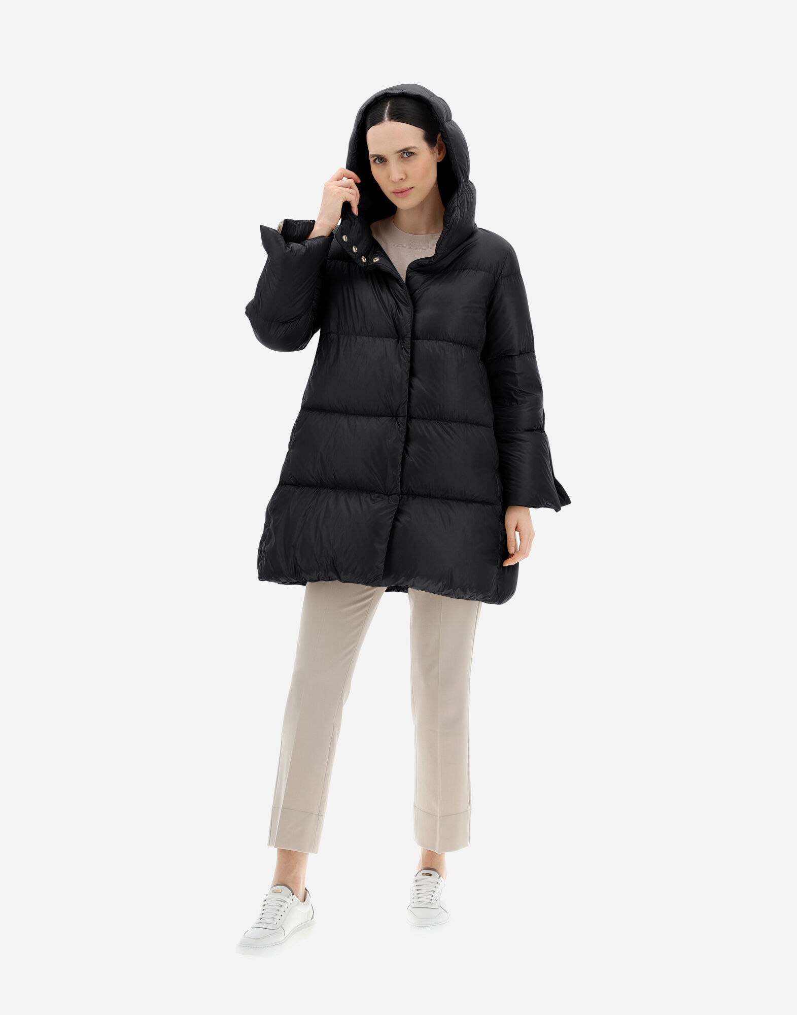 A line online down coat