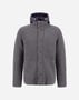 Herno CARDIGAN IN COBÂ STITCH WOOL Grey MC000150U700169460