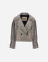 Herno JACKET IN MONOGRAM LUREX Golden/Blue GA000300D127038192