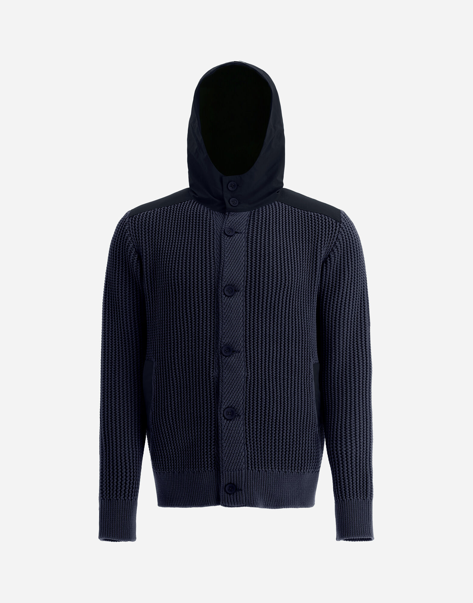 Herno hooded cardigan top