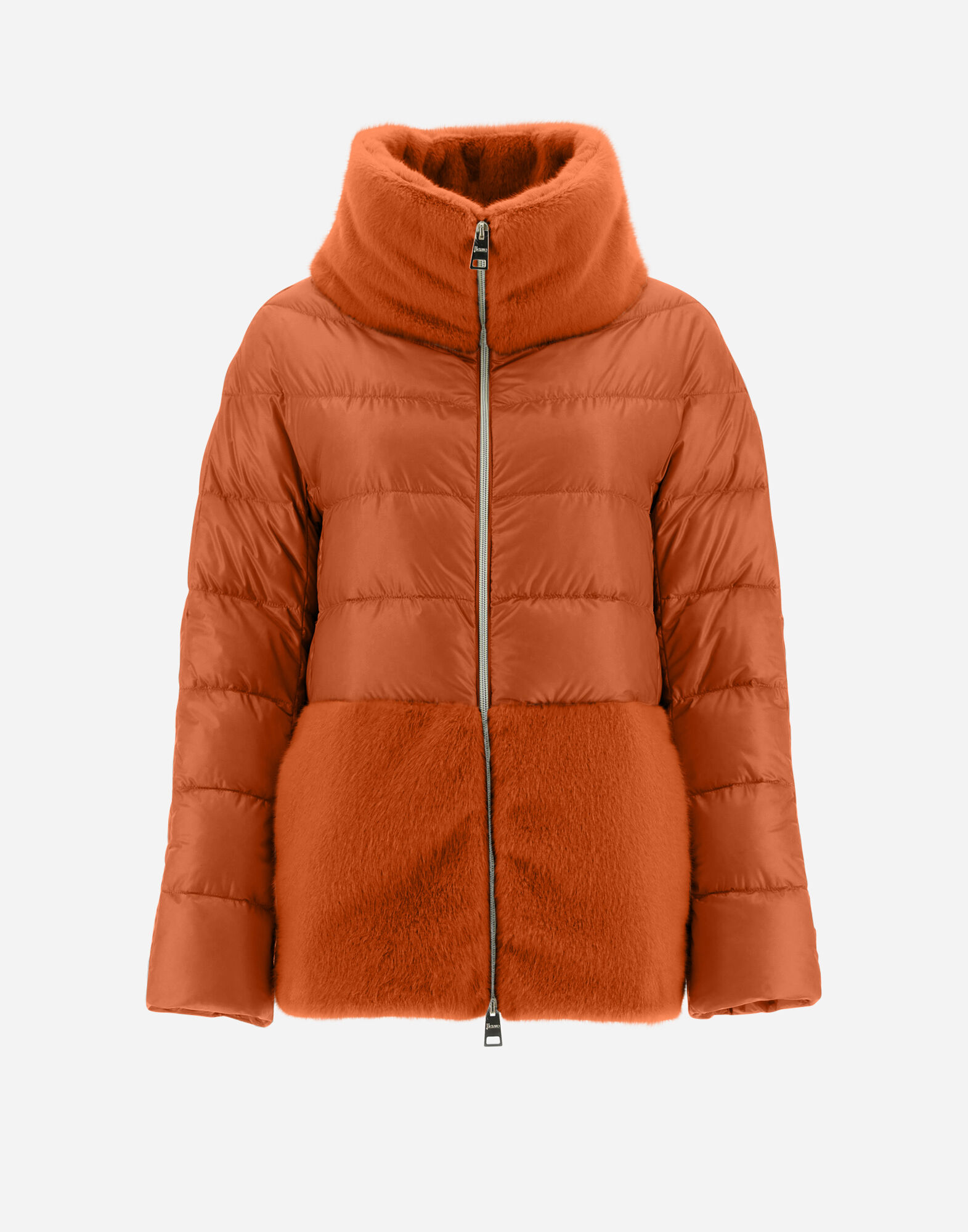 CAPE NYLON ULTRALIGHT UND LADY in Orange f r Damen Herno