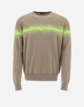 Herno SWEATER IN SPRAY KNIT Camel MG000104U720362155
