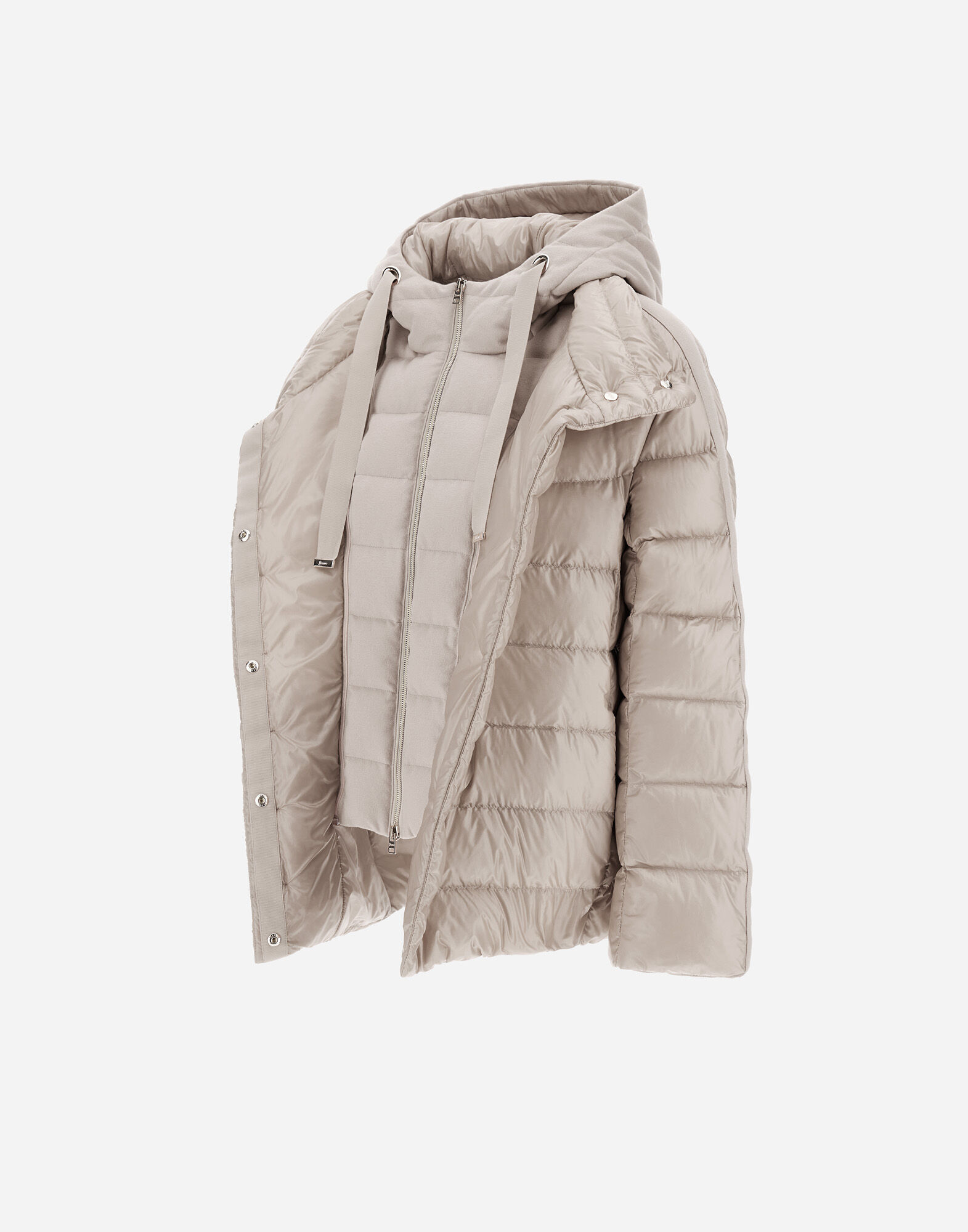 レディース NYLON ULTRALIGHT ＆ シルクカシミア ケープ