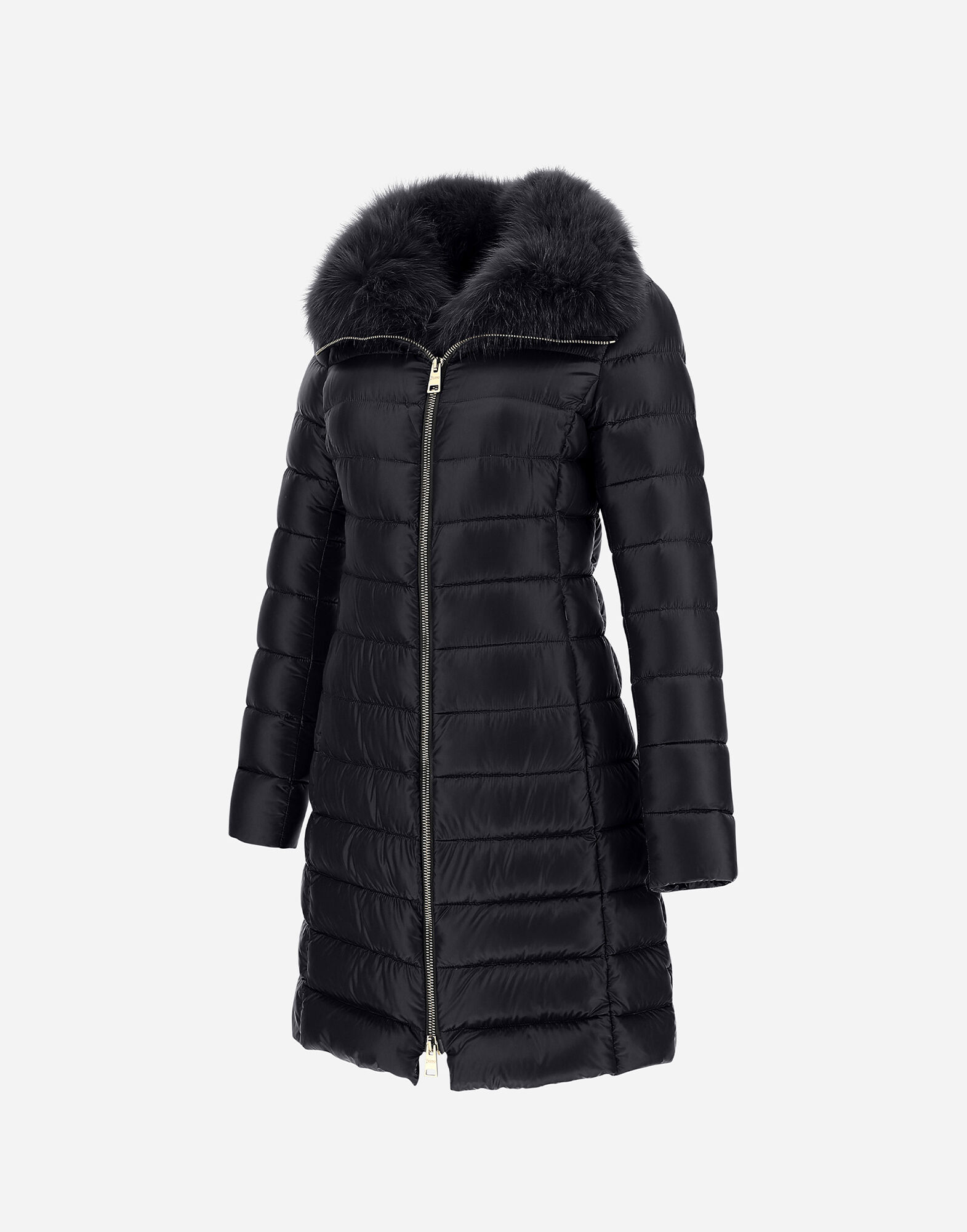 【送料&関税込】Herno Down Jacket In Nylon And Eco-fur ELISA