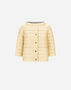 Herno REVERSIBLE CAPE NYLON ULTRALIGHT Yellow/Chantilly PI0769D12017Z3119