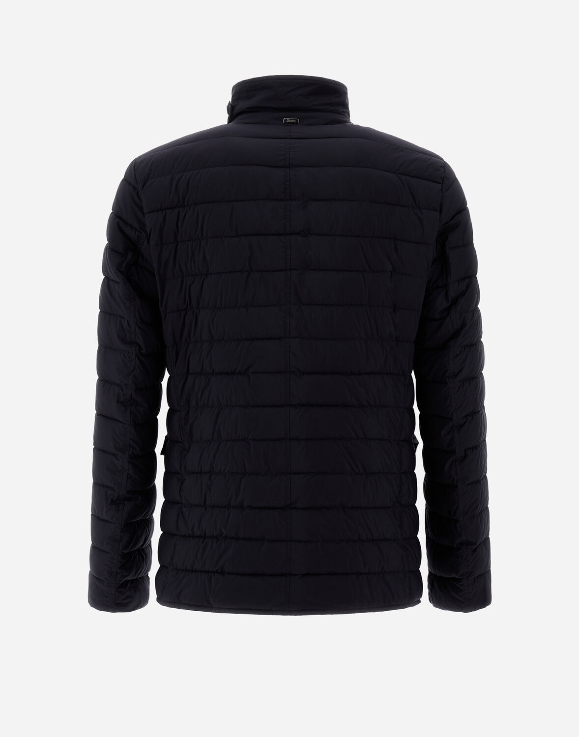 Herno Quilted Down Jacket Casual Jackets And Parka Blue In Black