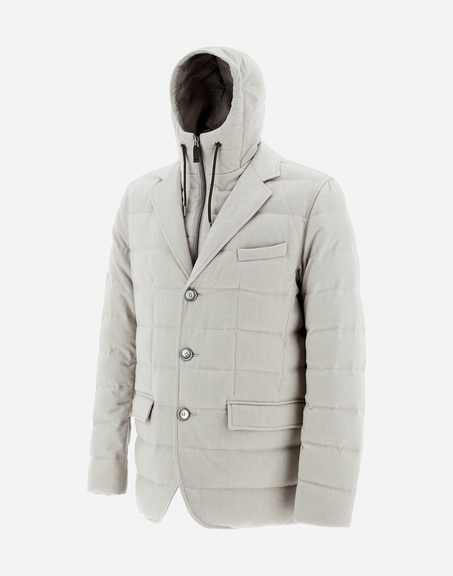 GIACCA HERNO UOMO NEW WINTER en Grey Pearl pour homme Herno
