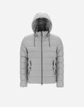 Herno RESORT MILLIONAIRE BOMBER JACKET WITH FUR COLLAR Light Grey PI070UR132209406