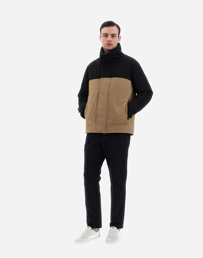 Herno Bicolor Elastane Coat