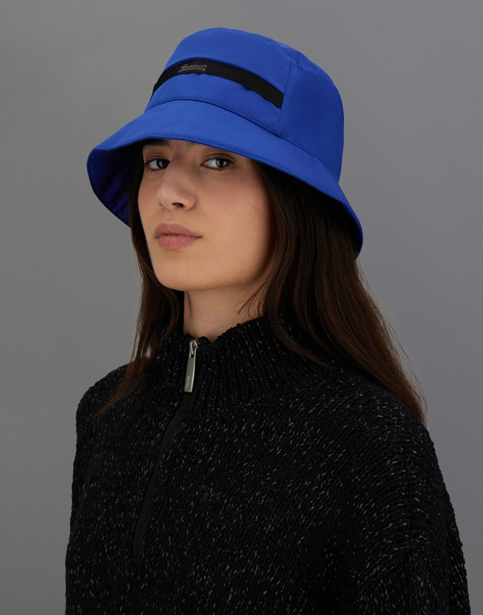 LAMINAR HAT IN 3L GORE-TEX® ブルー | Herno® (ヘルノ)